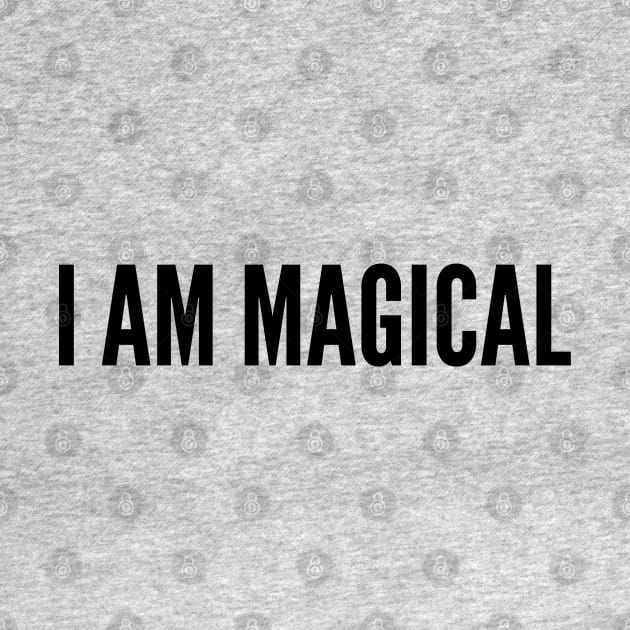 I AM Magical | African American | Black Power by UrbanLifeApparel